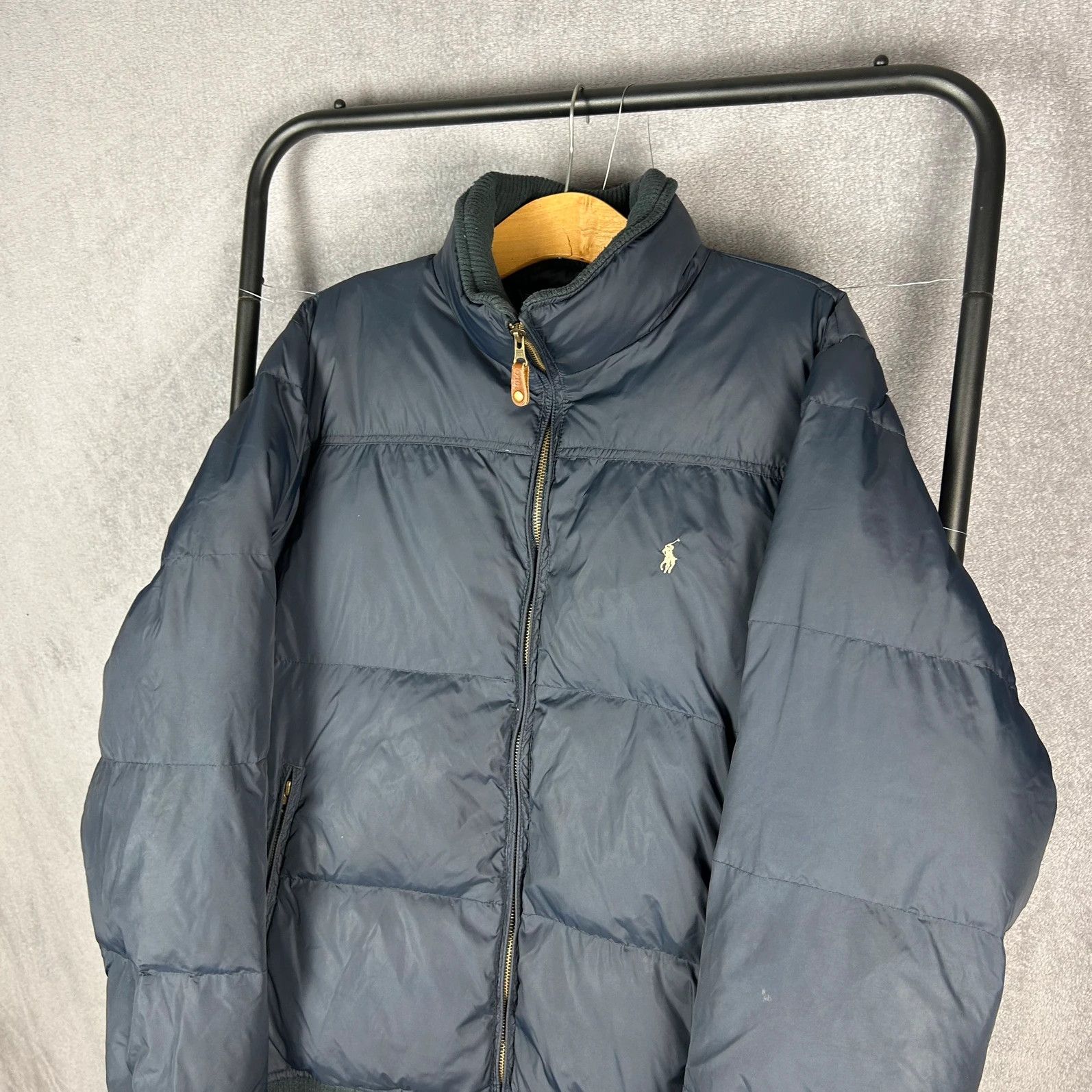 Designer × Polo Ralph Lauren × Ralph Lauren Polo Ralph Lauren puffer jacket navy mini logo pony Size US XL / EU 56 / 4 - 3 Thumbnail