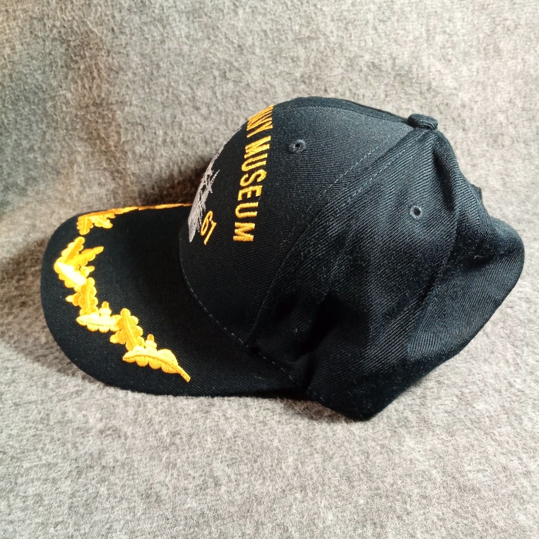 Vintage VINTAGE Surface Navy Museum BB 61 Hat Cap Strap Back Adjustable Men Black USA Battleship Baseball Cap USA Army Classic Marine Size ONE SIZE - 3 Thumbnail