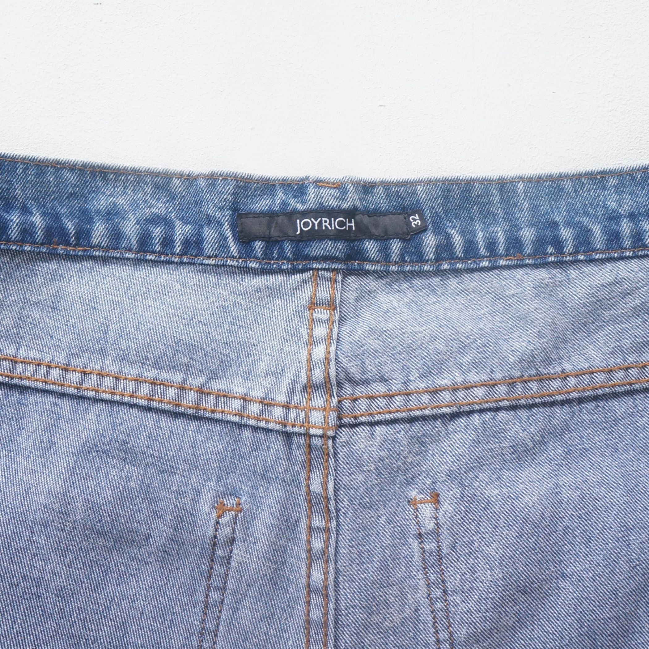 Joyrich Joyrich Ripped Jeans with Leopard Patched Size 31" - 8 Thumbnail