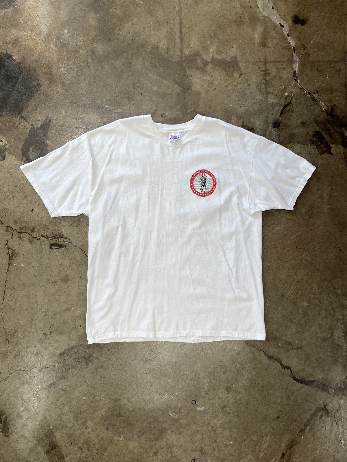 Vintage Vintage Gun Owners of America Privilege Not a Right Tee XXL Size US XXL / EU 58 / 5 - 5 Thumbnail