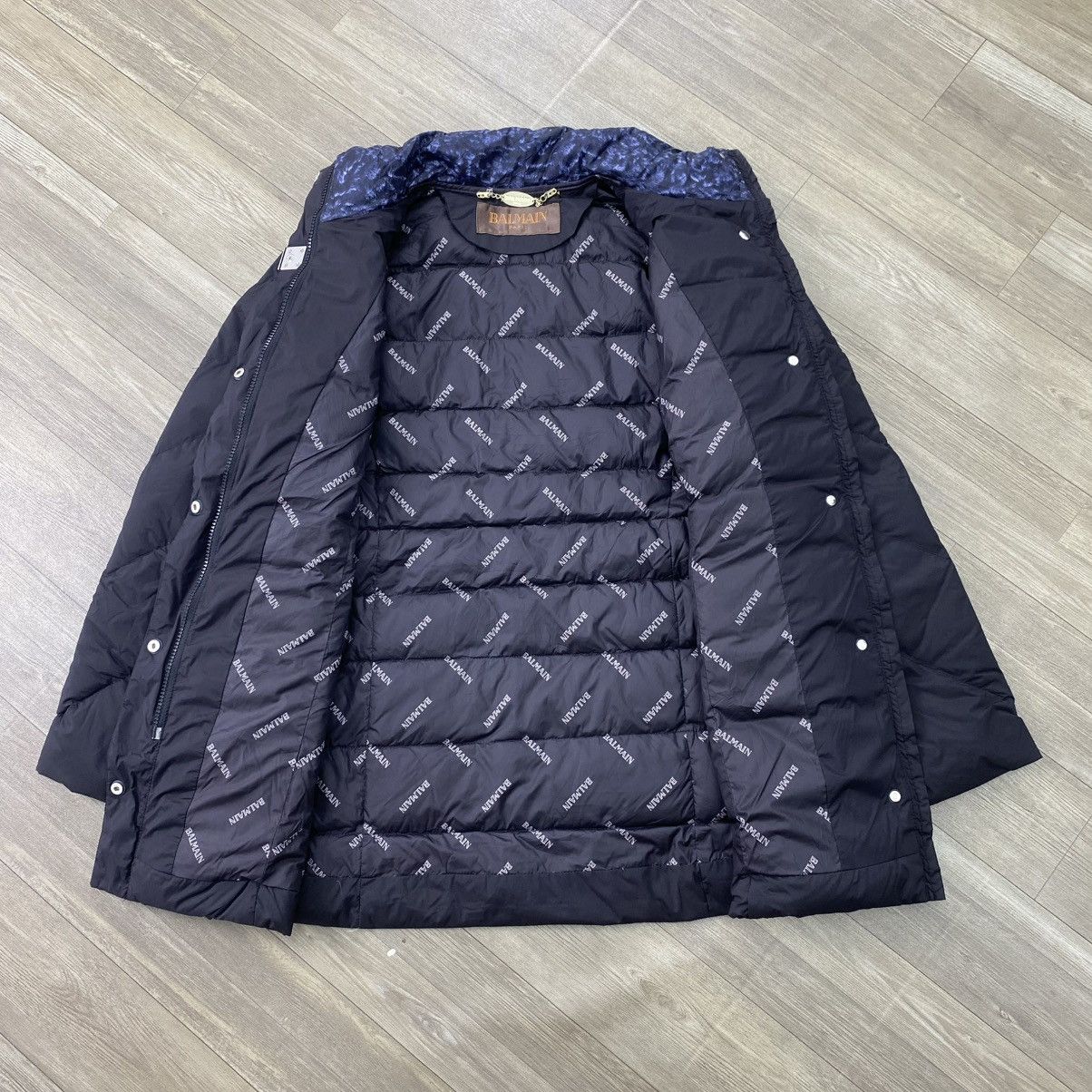 Balmain Vintage Balmain Paris Leopard Winter Down Jacket Luxury Size US L / EU 52-54 / 3 - 6 Thumbnail
