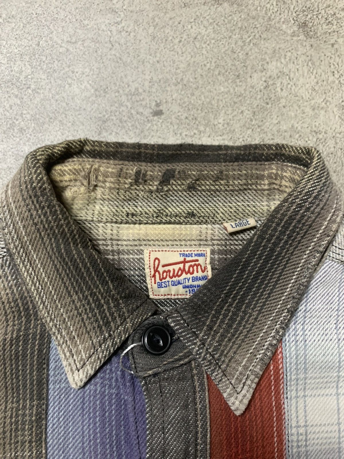 Sugar Cane Houston Union Heavy Flannel Double Pocket Vintage Size US M / EU 48-50 / 2 - 4 Thumbnail