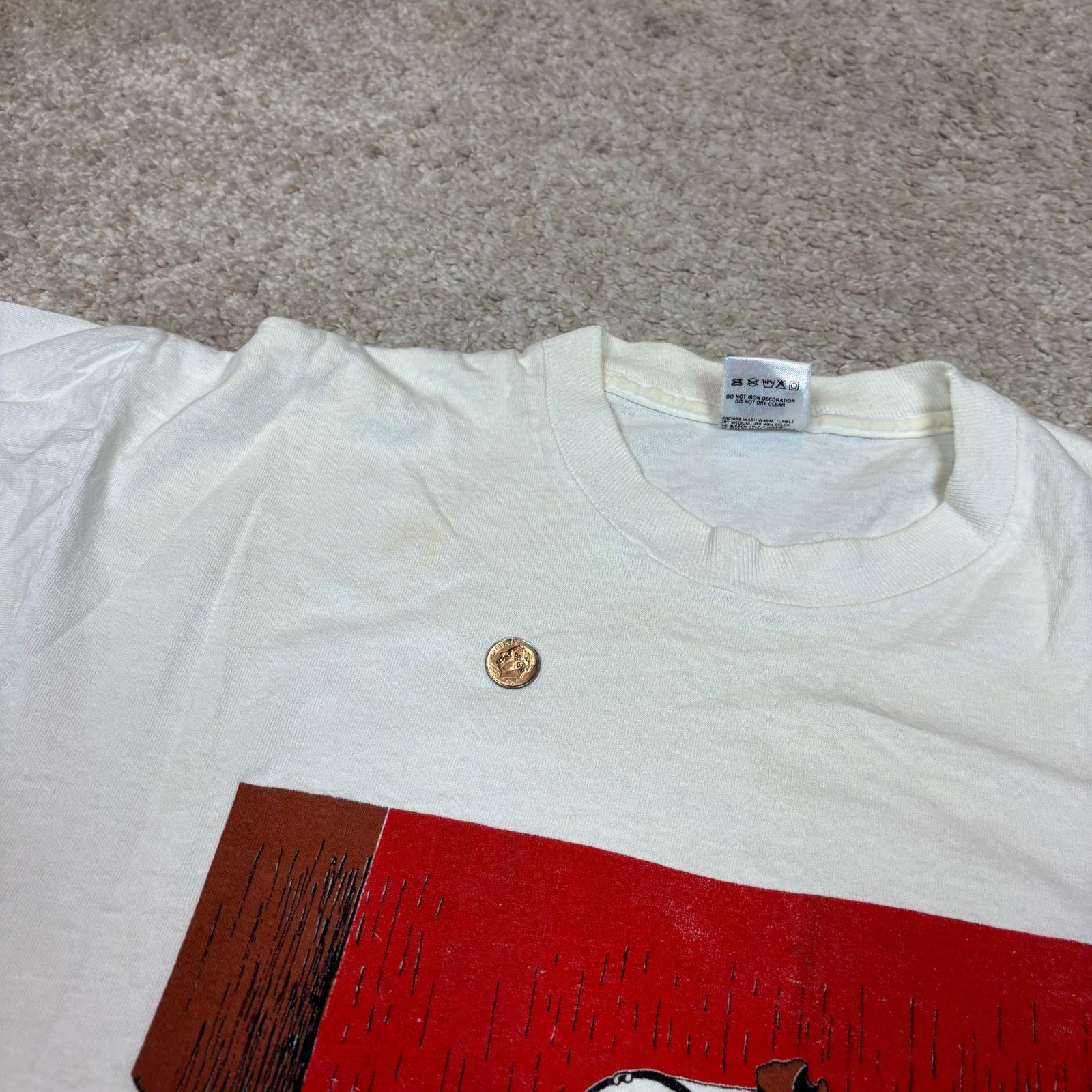 Vintage Vintage 1989 Don't Drink and Drum T Shirt Men's XL Drummer Size US XL / EU 56 / 4 - 11 Thumbnail