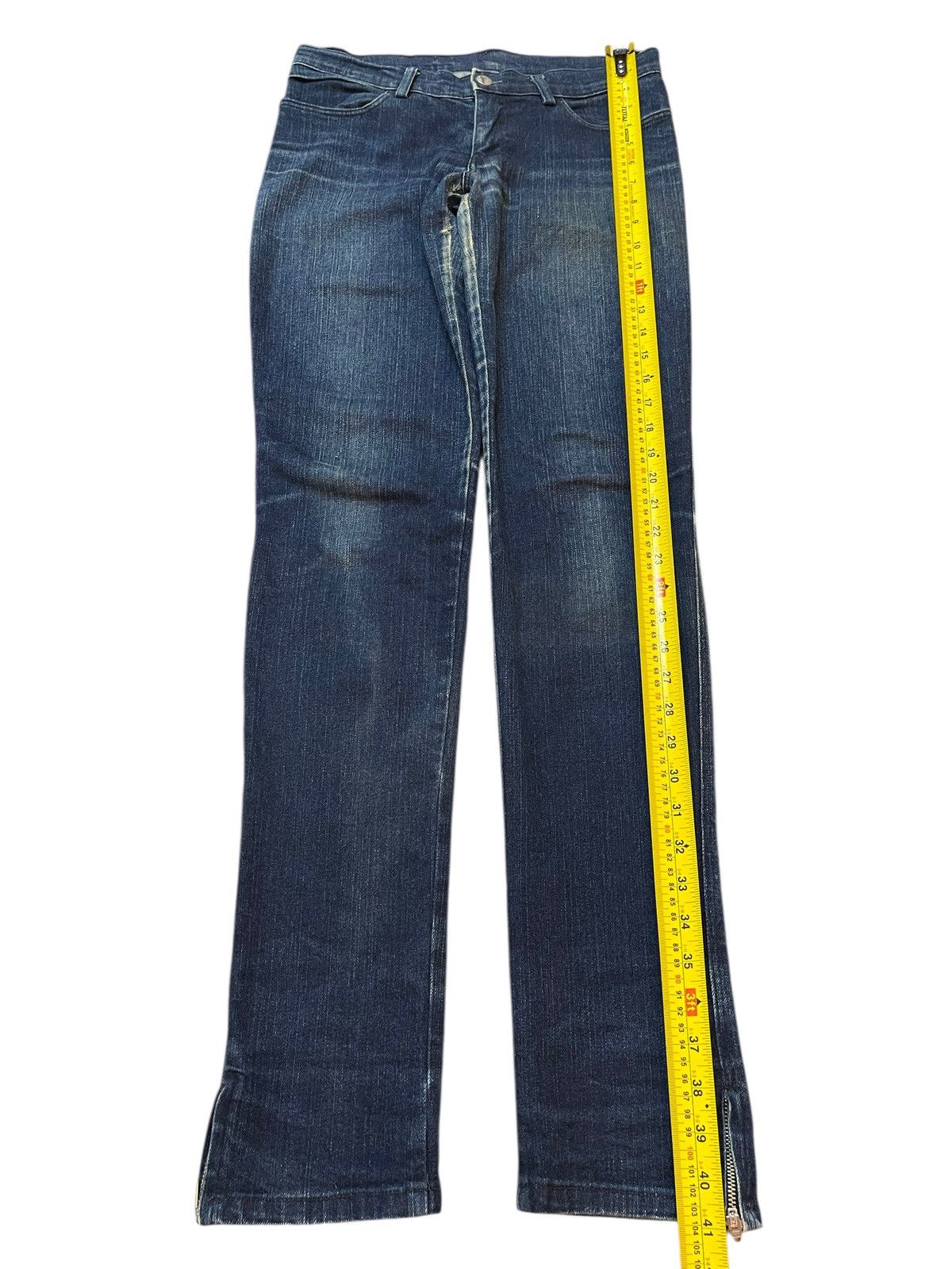 Ksubi × Travis Scott Vintage Ksubi Blue Faded Wash Style Skinny Jeans Size 28" / US 6 / IT 42 - 16 Thumbnail