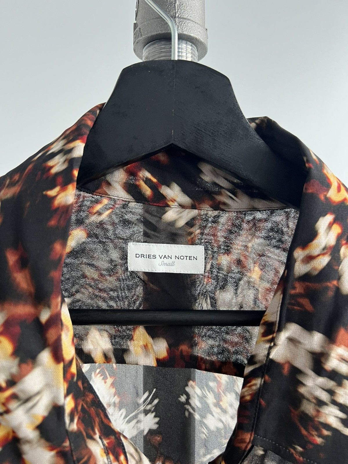 Dries Van Noten Distorted Floral Shirt Size US S / EU 44-46 / 1 - 3 Thumbnail