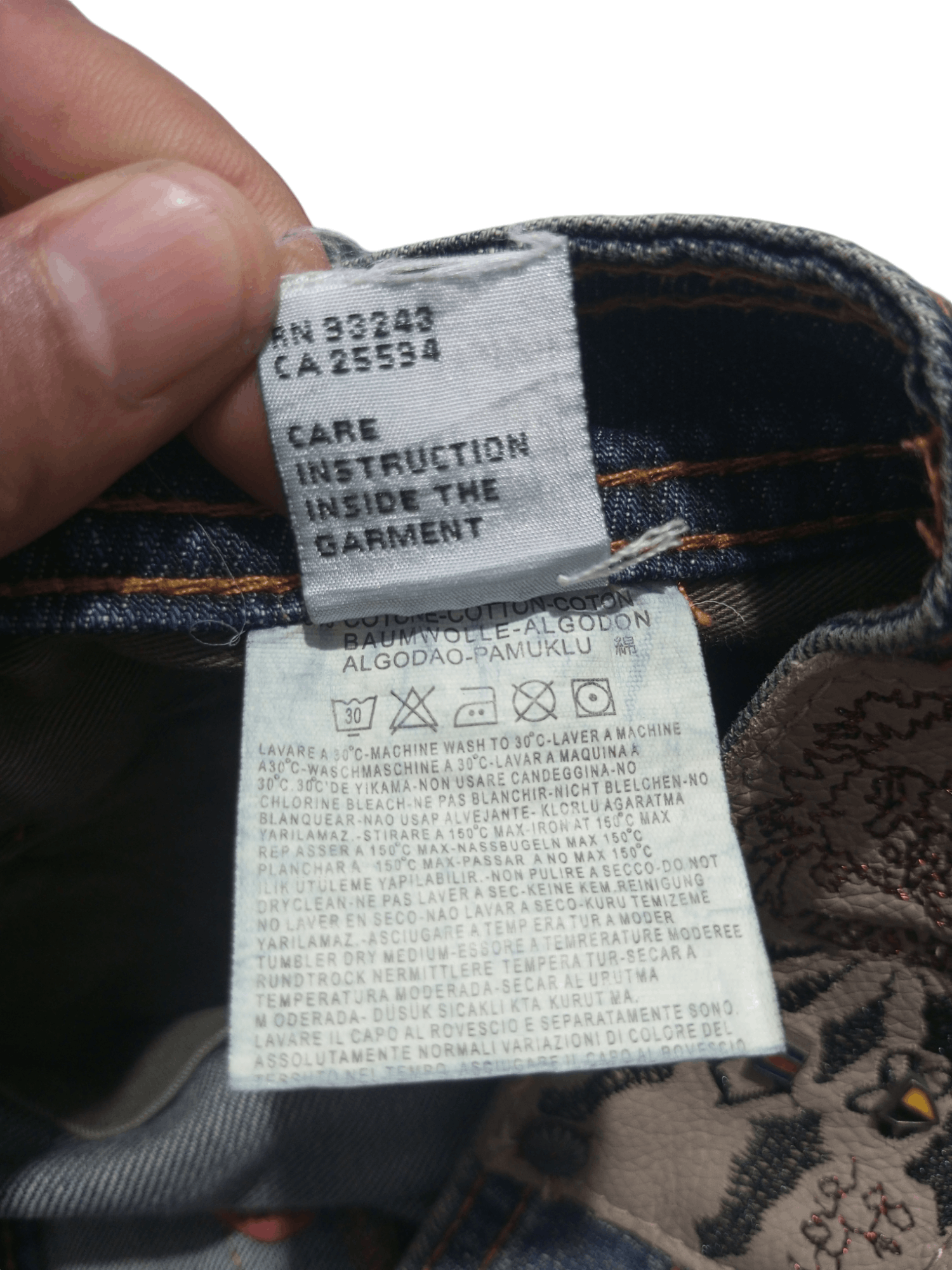 14th Addiction × Beauty Beast × KMRii Vintage Diesel studded distressed denim Size US 28 / EU 44 - 14 Thumbnail