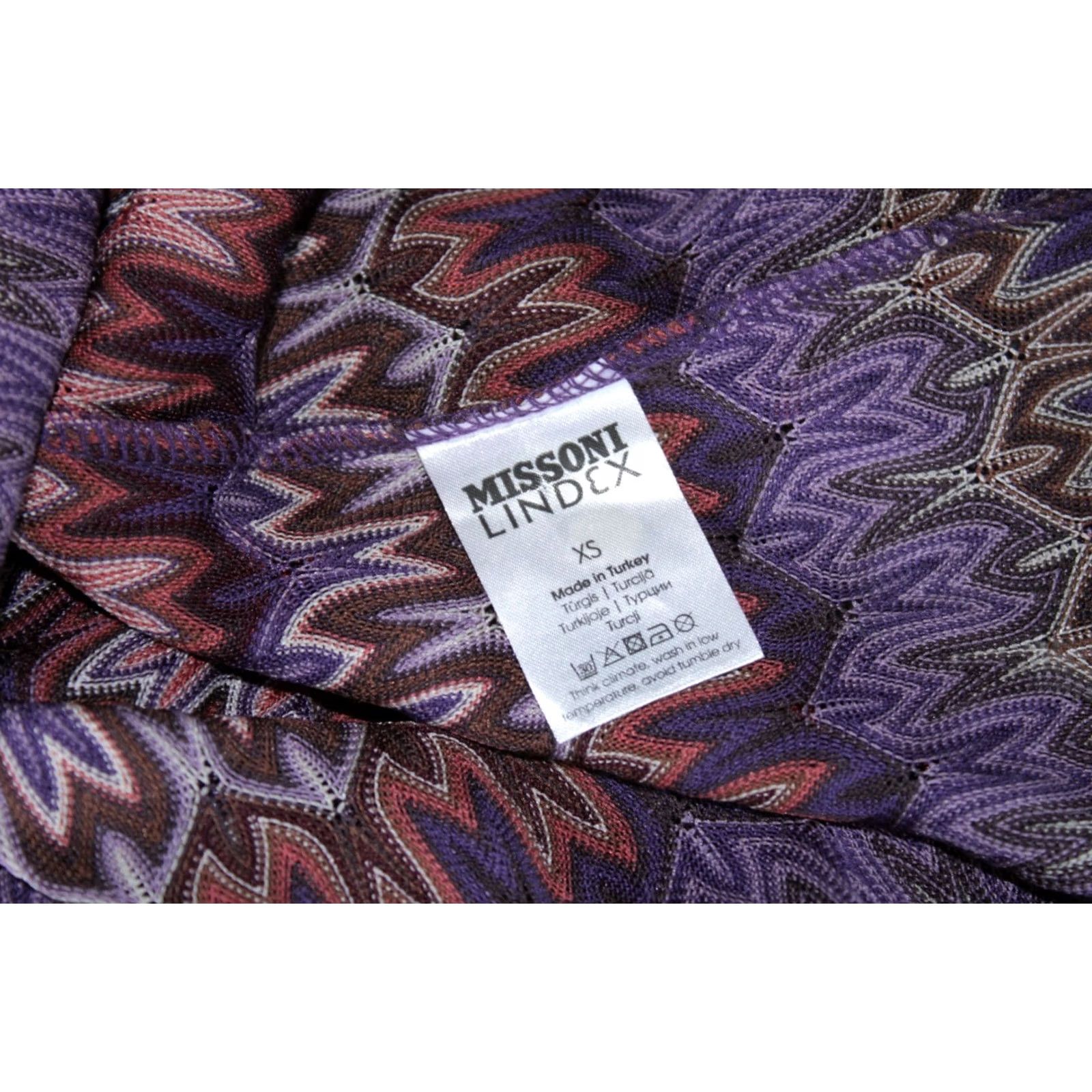 Missoni VINTAGE MISSONI LINDEX womens jumper cardigan XS Cardigan Jumper Womens XS Multicoloured Size XS / US 0-2 / IT 36-38 - 7 Thumbnail
