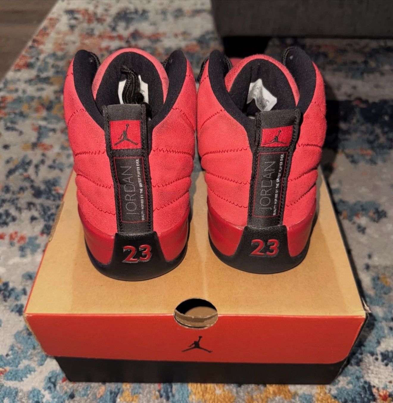 Jordan Brand Jordan 12 Reverse Flu Game Size US 9 / EU 42 - 5 Thumbnail