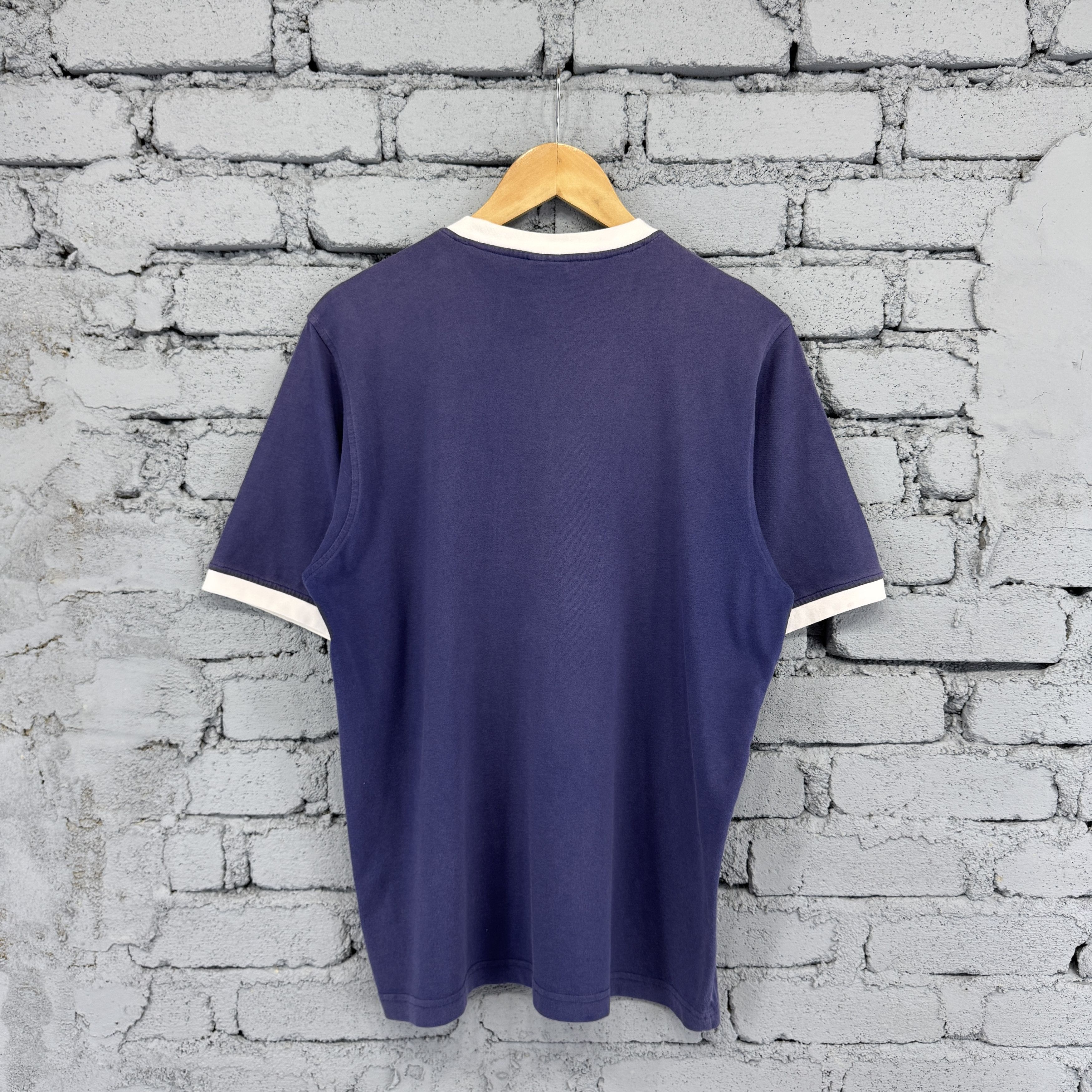 Vintage Vintage 00s Adidas Zidane 10 France Legend World Cup Tshirt Size US L / EU 52-54 / 3 - 2 Thumbnail