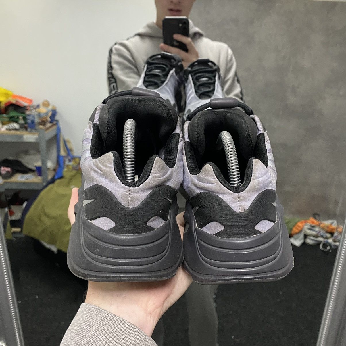 Adidas Adidas Yeezy Boost 700 MNVN Sneakers Size US 6.5 / EU 39-40 - 7 Thumbnail