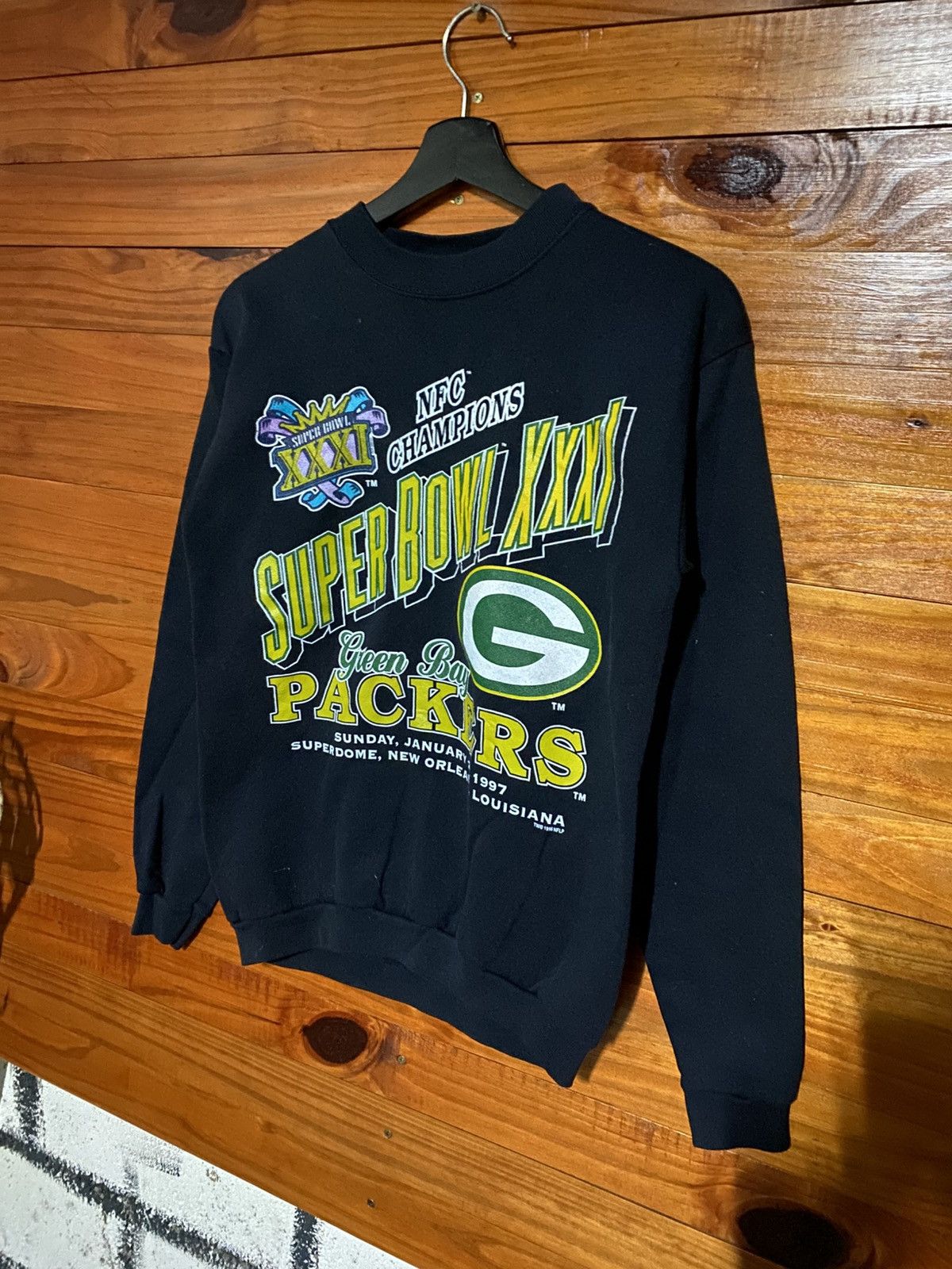 NFL Vintage 1996 Green Bay Packers Super Bowl XXXI Champion Size US S / EU 44-46 / 1 - 4 Thumbnail