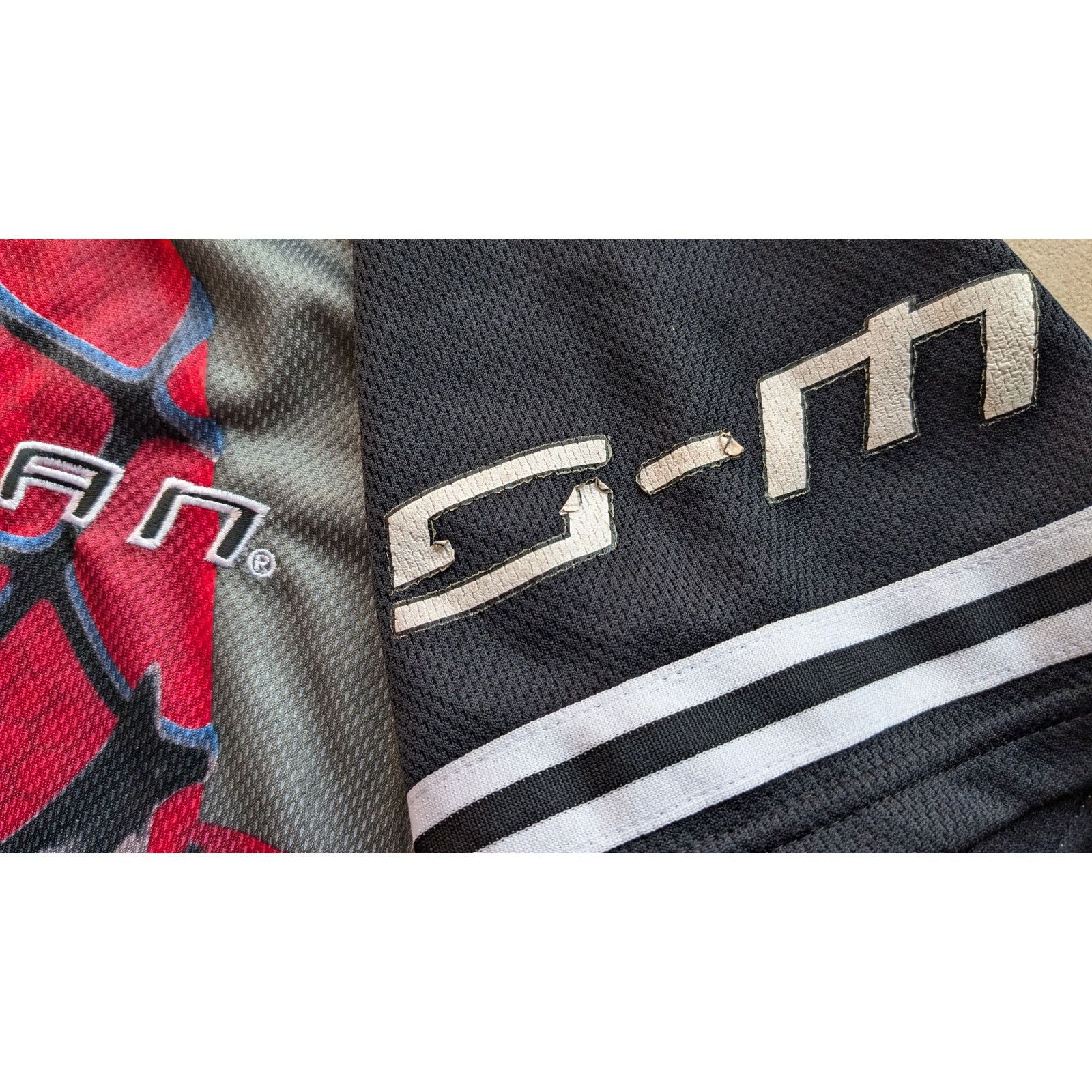 Marvel Comics × Spyder SPIDERMAN 2002 baseball AOP jersey black L Halloween vintage Size US L / EU 52-54 / 3 - 5 Thumbnail