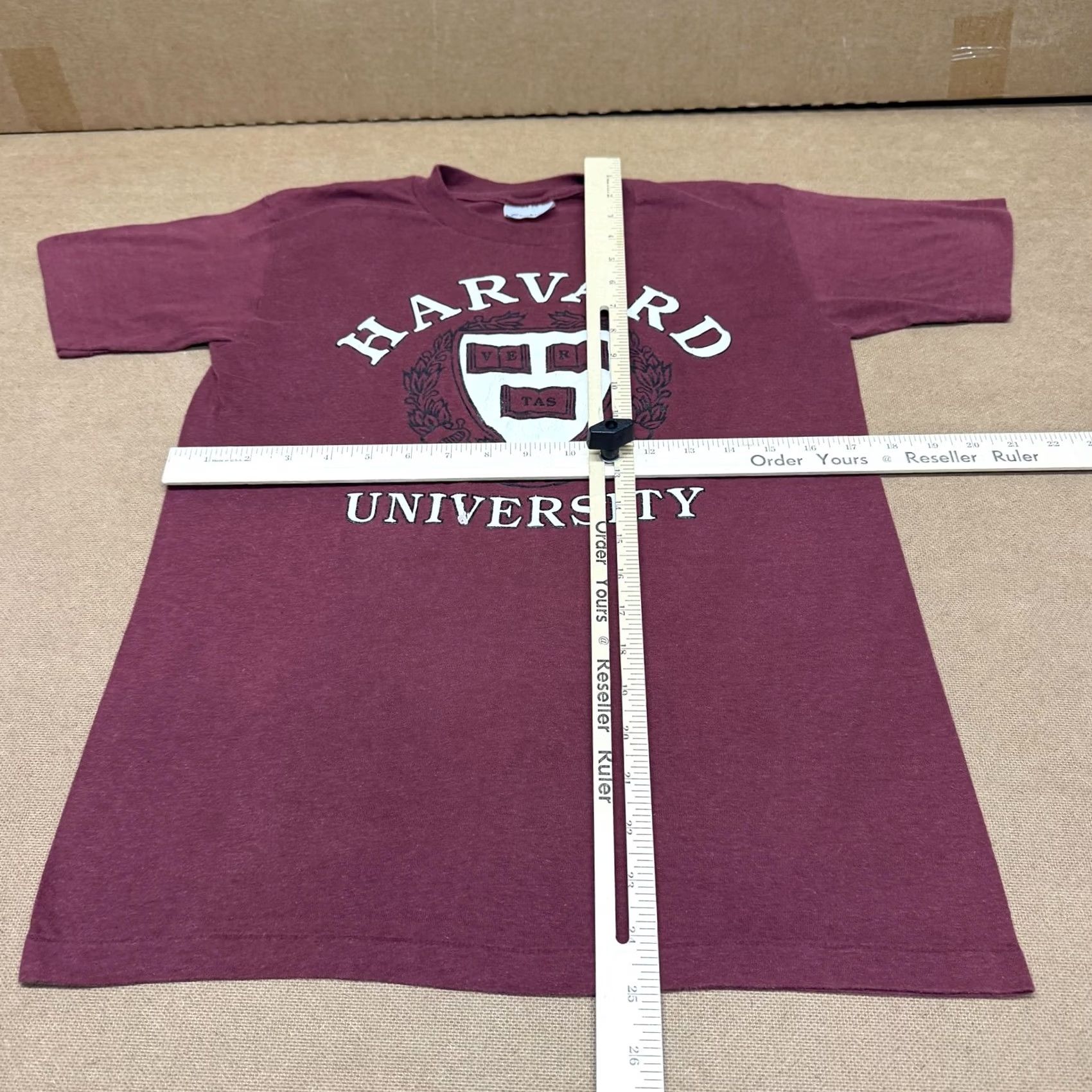 Vintage VINTAGE Harvard University Shirt Mens Small Red Stedman Graphic Tee USA 80s Size US S / EU 44-46 / 1 - 2 Thumbnail