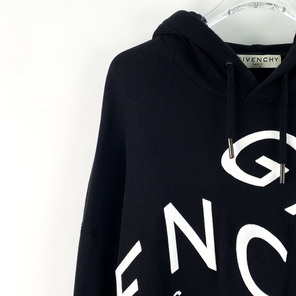 Givenchy Givenchy Hooded Drawstring Long Sleeve Sweatshirt K26WX Size US L / EU 52-54 / 3 - 3 Thumbnail