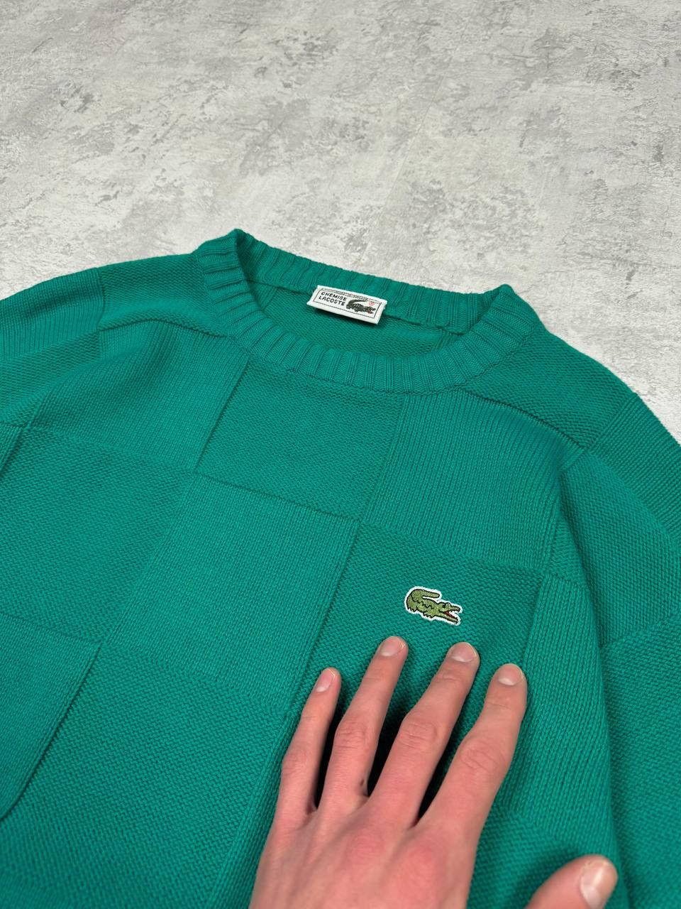 Lacoste Vintage Lacoste Y2K Green Sweater Size L-XL Size US L / EU 52-54 / 3 - 6 Thumbnail
