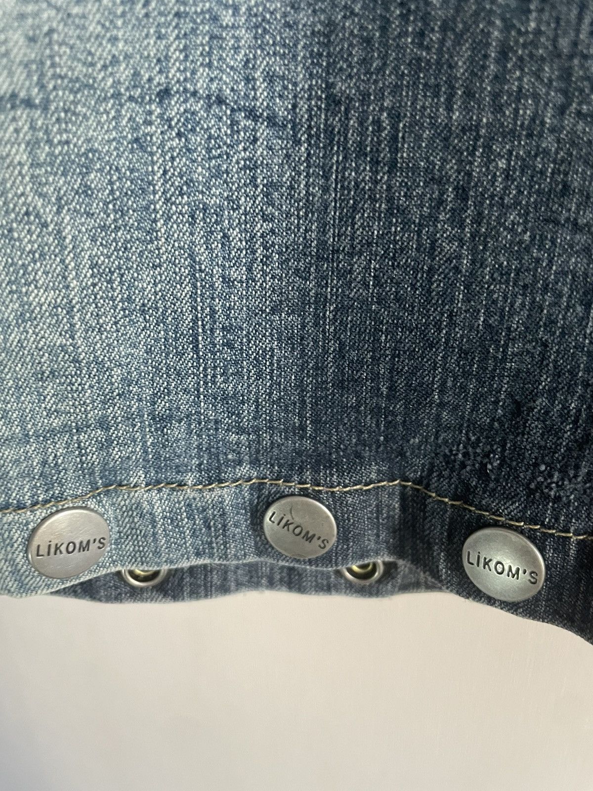 Other × Vintage Mini jeans vintage skirt Size 25" / US 0 / IT 36 - 5 Thumbnail