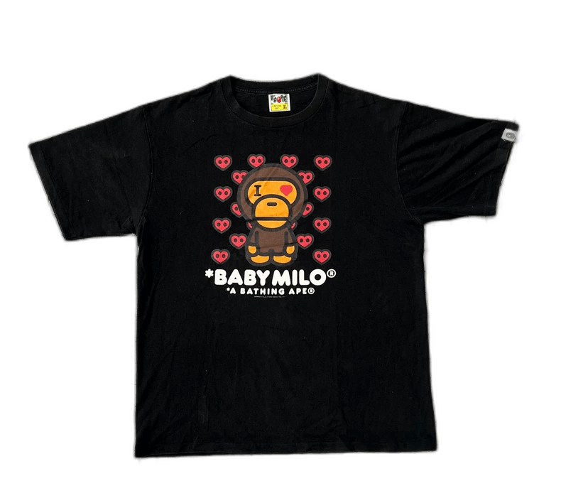 Bape Bape Milo Valentine's Day Short Sleeve T-shirt Size US XL / EU 56 / 4 - 1 Thumbnail