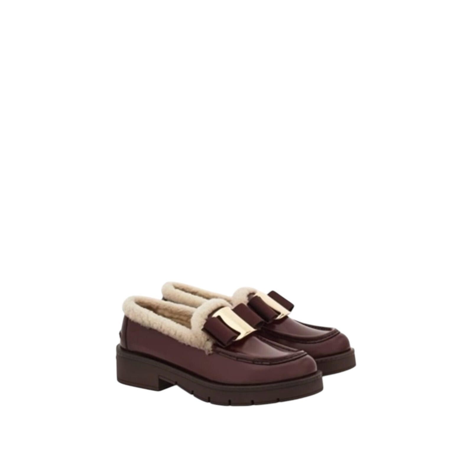 Salvatore Ferragamo Ferragamo Merino Vara Bow Loafer Size ONE SIZE - 2 Thumbnail