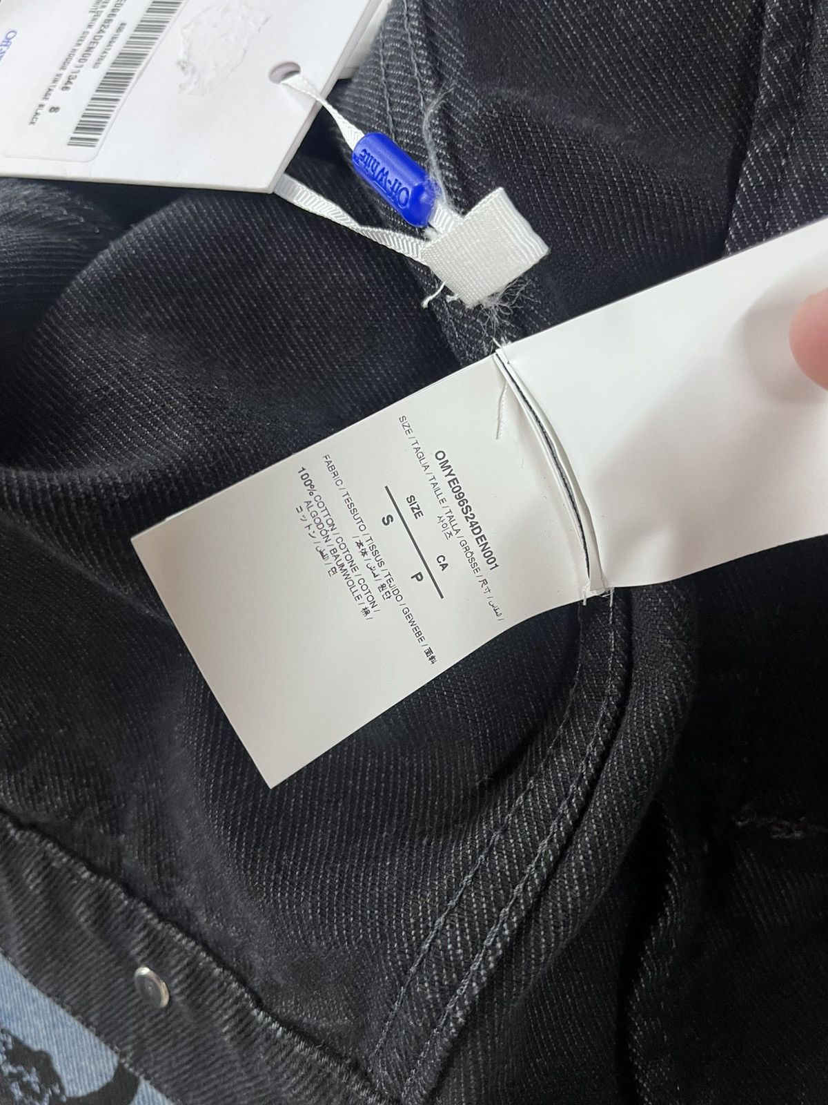 Off-White OFF-WHITE Nature Lovers Denim Jacket Size US XL / EU 56 / 4 - 6 Thumbnail