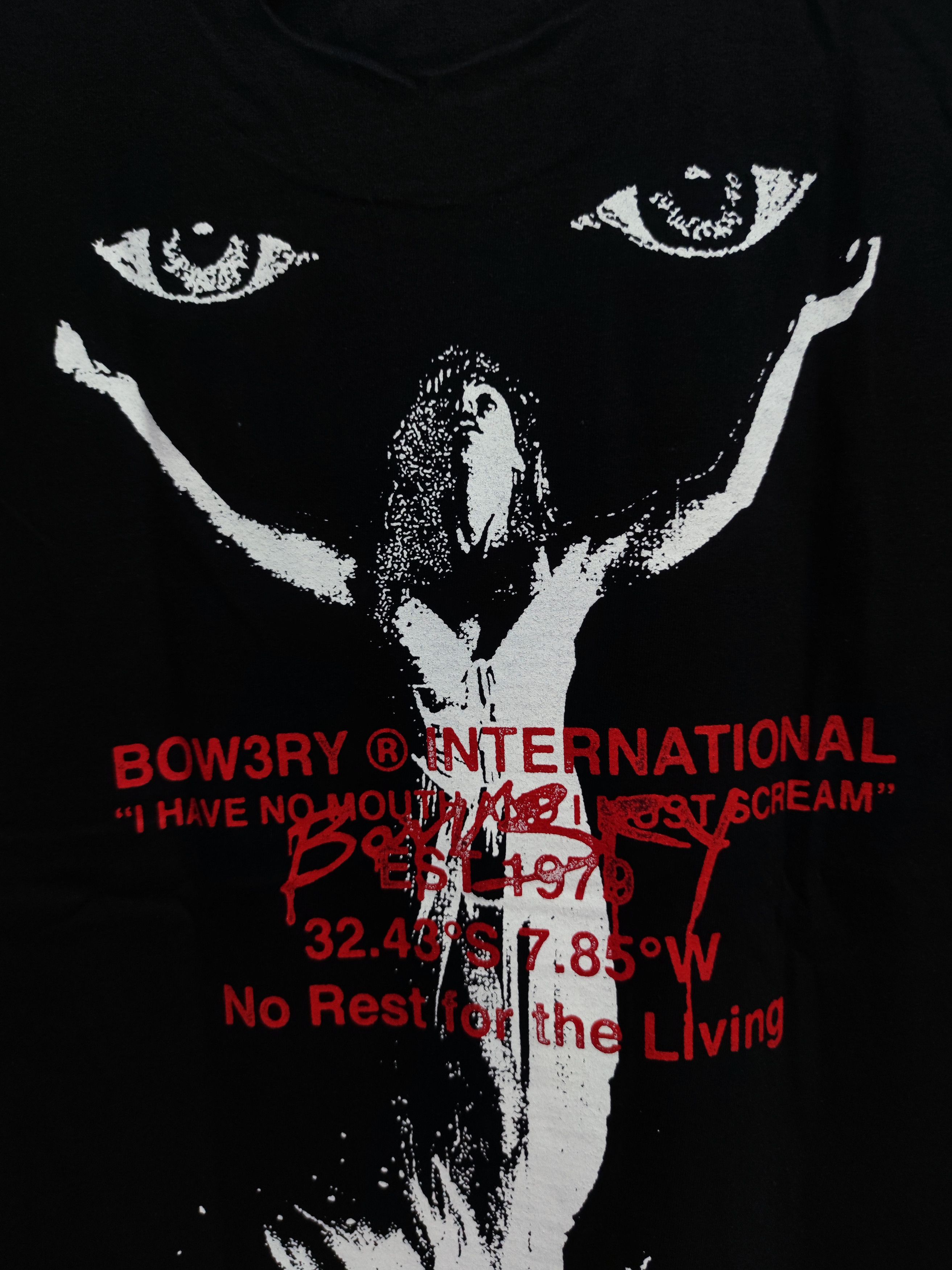 Bow3ry Bow3ry No Rest For The Living T-shirt Size US XL / EU 56 / 4 - 6 Thumbnail