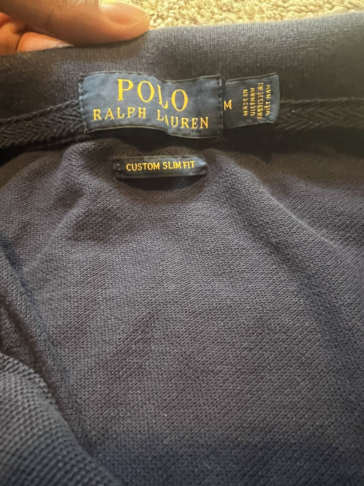 Polo Ralph Lauren Ralph lauren navy blue polo Size US M / EU 48-50 / 2 - 2 Thumbnail