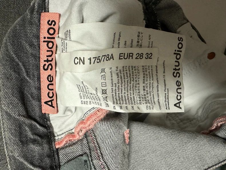 Acne Studios acne studios grey jeans 2504-Nextarrow Size US 28 / EU 44 - 4 Thumbnail