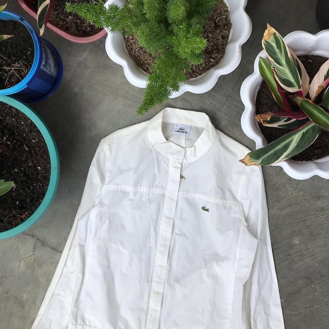 Lacoste Lacoste invicible white Track running Size Small / 5 Size US S / EU 44-46 / 1 - 2 Thumbnail