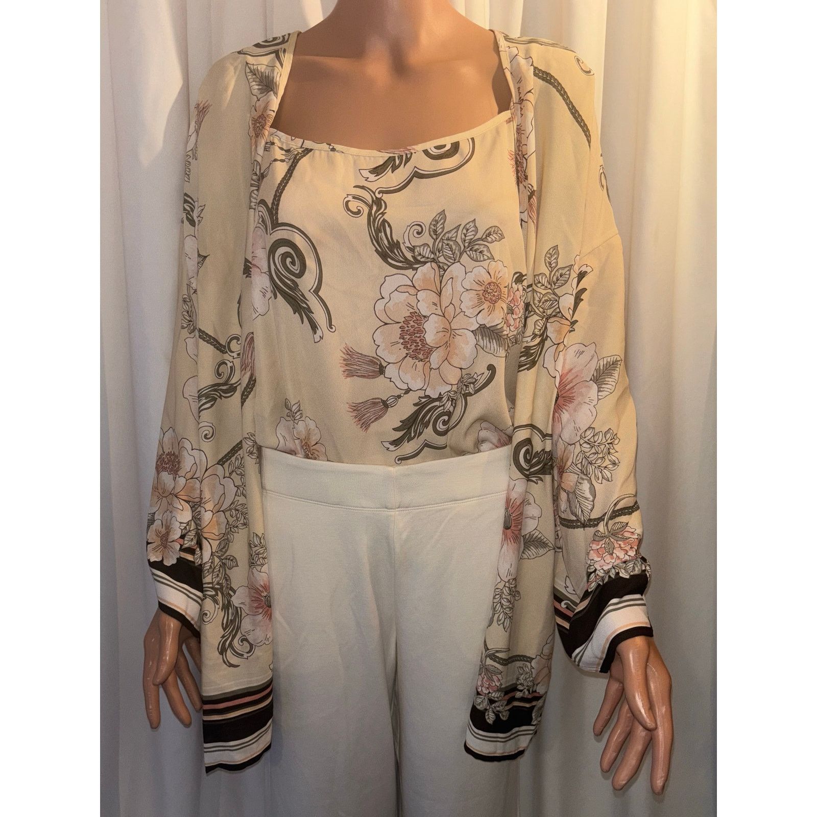 The Unbranded Brand Sweet Rain Size L - 2 Piece Sleepwear NWT Size ONE SIZE - 4 Thumbnail