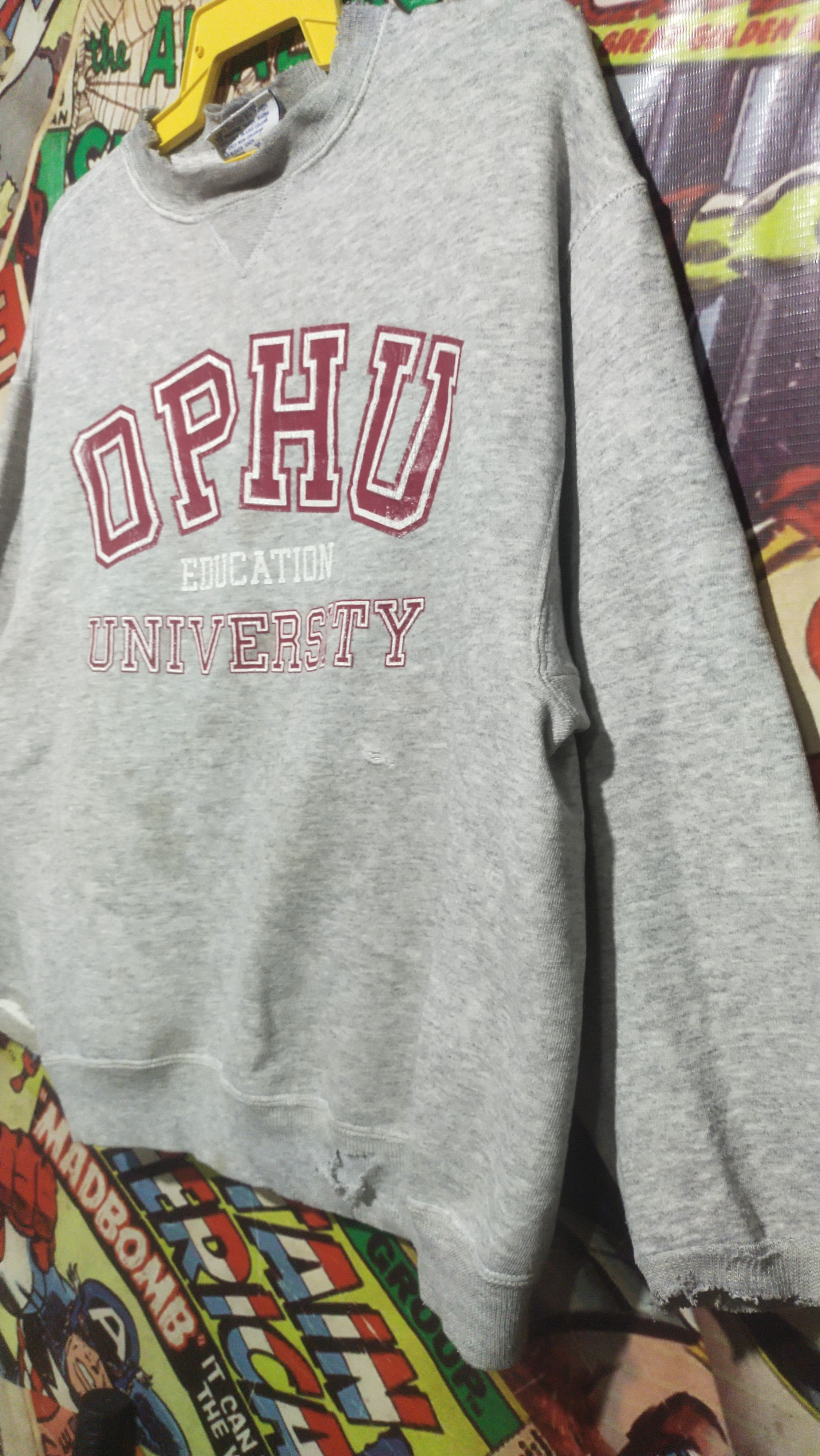 Vintage Vintage Ophu Education University Sweatshirts Size US L / EU 52-54 / 3 - 2 Thumbnail