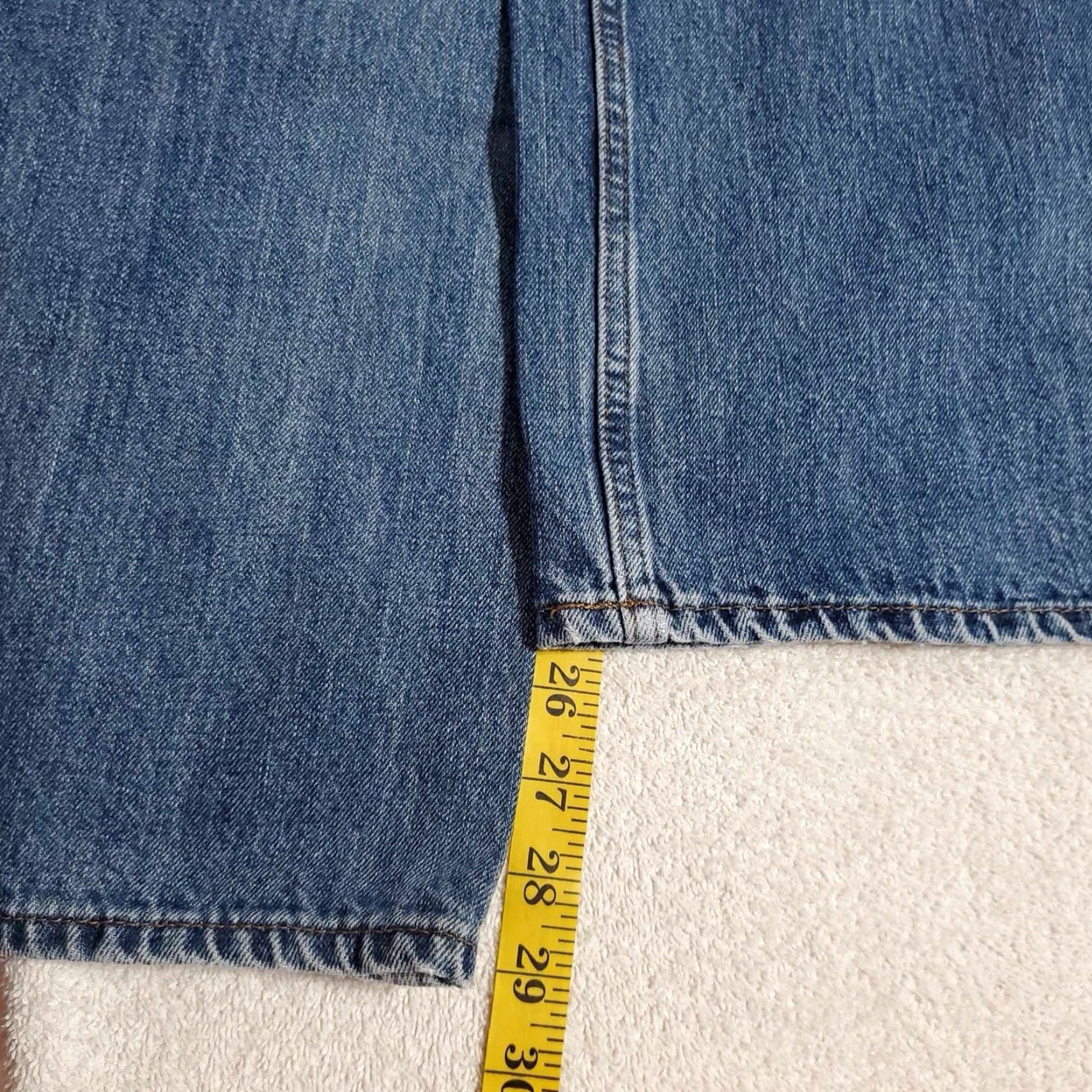 Vintage VINTAGE Tony Hawk Jeans Men 32 x 29 Blue Grunge Skater Straight 90s Mens Size US 32 / EU 48 - 6 Thumbnail