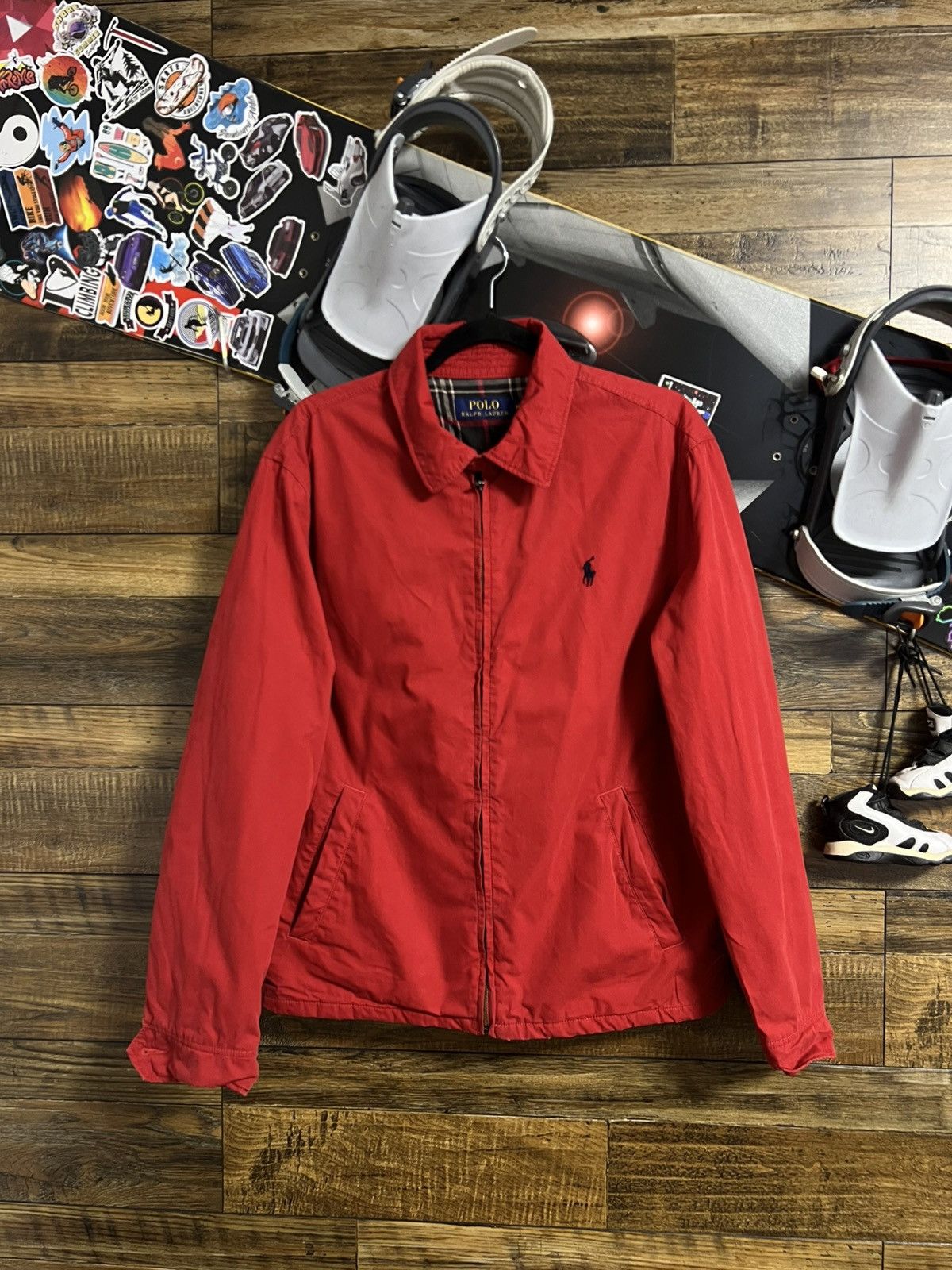 Vintage Polo Ralph Lauren Bomber Jacket Size US M / EU 48-50 / 2 - 1 Thumbnail