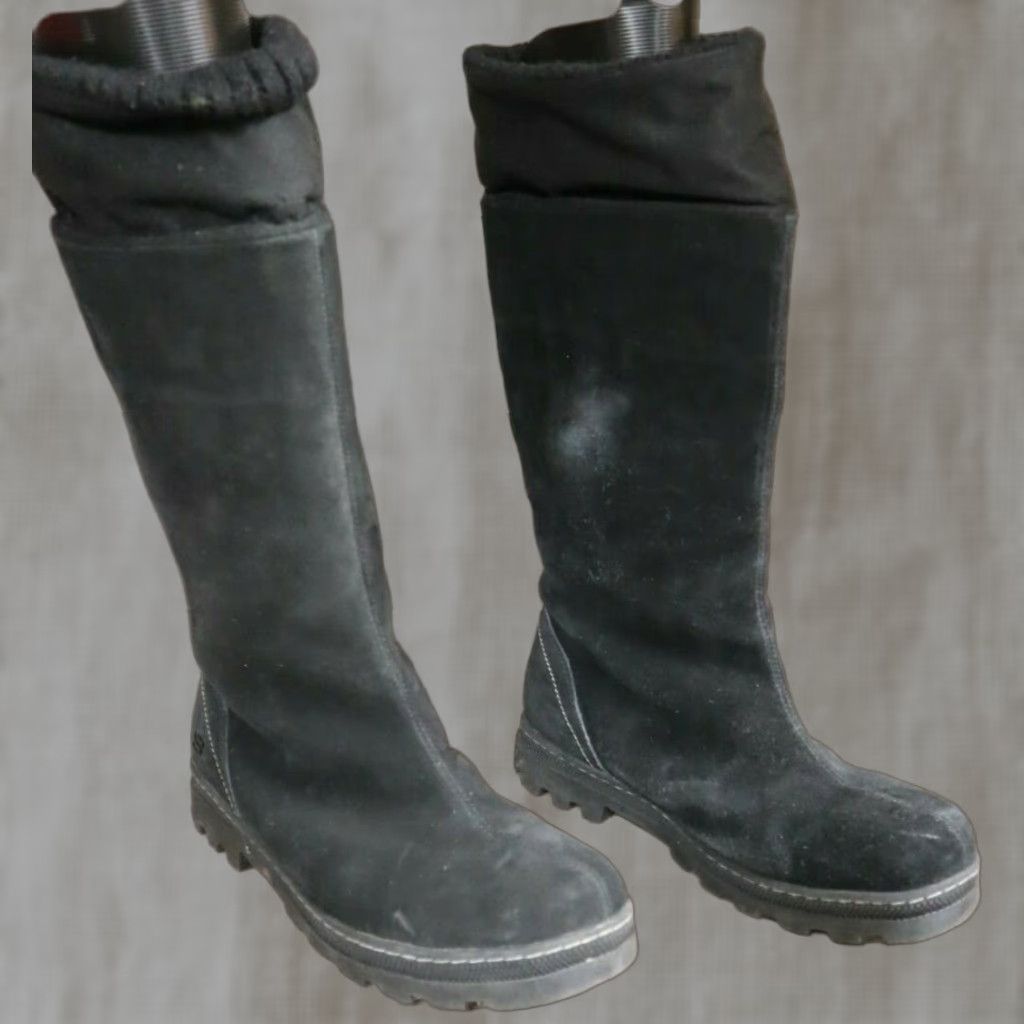 SKECHERS SKECHERS SOHO LAB Boots Knee-High Black Suede 7 US Womens Size US 7 / IT 37 - 1 Thumbnail
