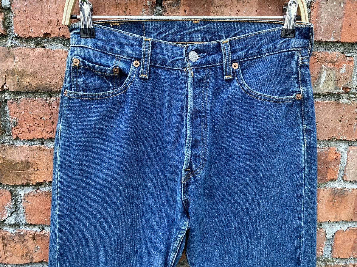 Levi's × Levi's Vintage Clothing × Vintage W29x29.5 vintage 90s levi's 501 made in USA Size 29" - 4 Thumbnail