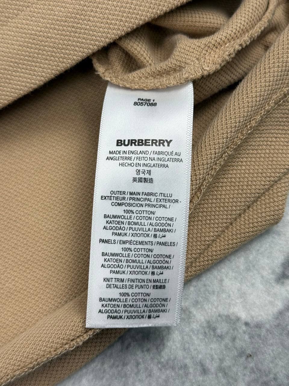 Burberry Burberry Logo-Embroidered Circle TB Polo Shirt Size US XXL / EU 58 / 5 - 7 Thumbnail