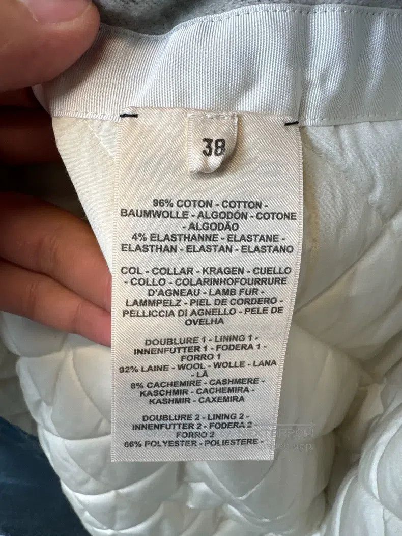 Hermes Hermes 24 Autumn/Winter Cotton Jacket Size XS / US 0-2 / IT 36-38 - 4 Thumbnail