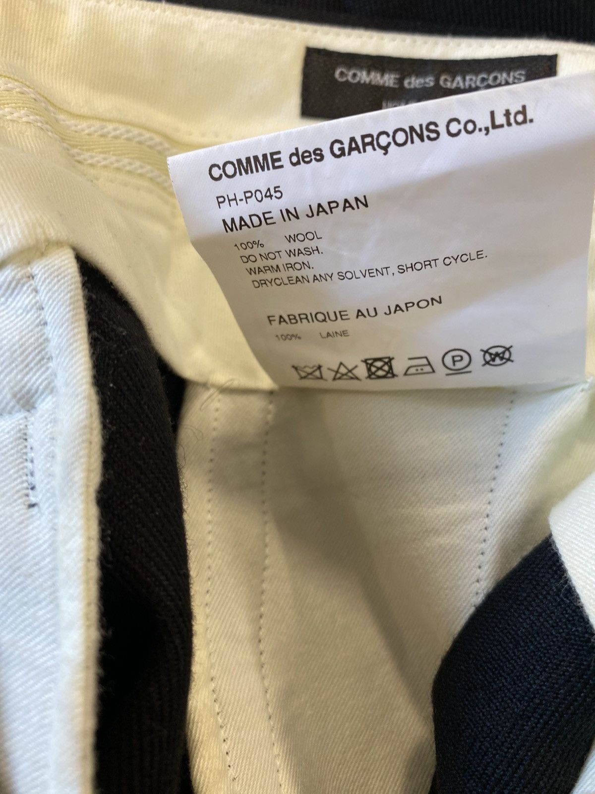Comme des Garcons Homme Plus Comme des garcons homme plus 2021 tailored trousers Size US 28 / EU 44 - 11 Thumbnail