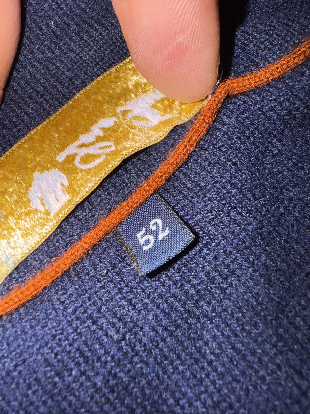 Loro Piana Loro Piana Half-Castle Rare Cashmere Club Size L Dark Blue Size US L / EU 52-54 / 3 - 4 Thumbnail