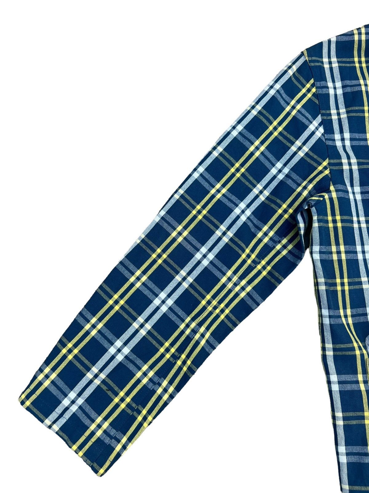 Vintage Vintage MILKBOY Japan Tartan Plaid Button Chore acket Coat Size US L / EU 52-54 / 3 - 6 Thumbnail