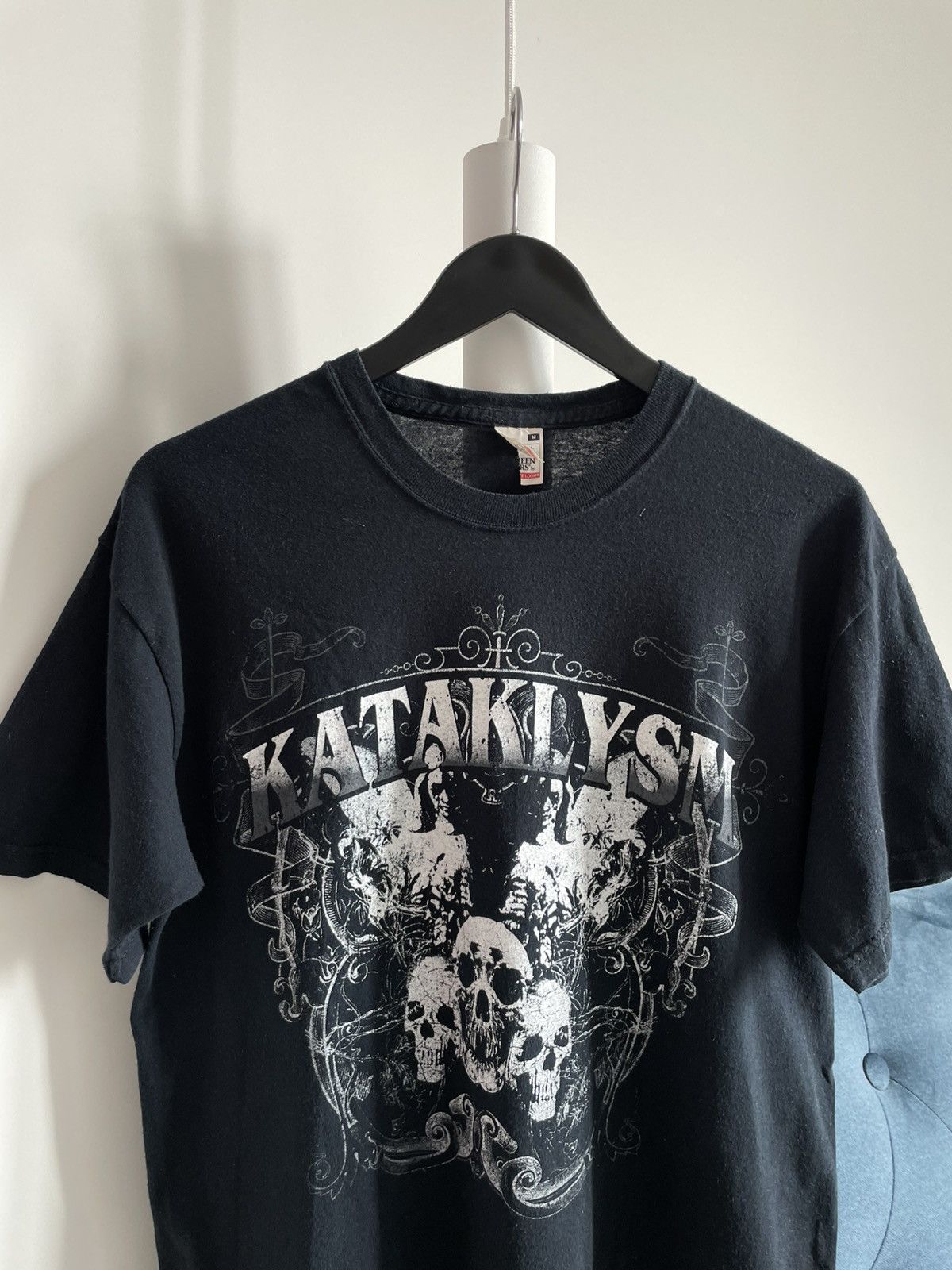 Band Tees Vintage Kataklysm 00’s Metal Band Tee Black Skull RARE Size US M / EU 48-50 / 2 - 2 Thumbnail