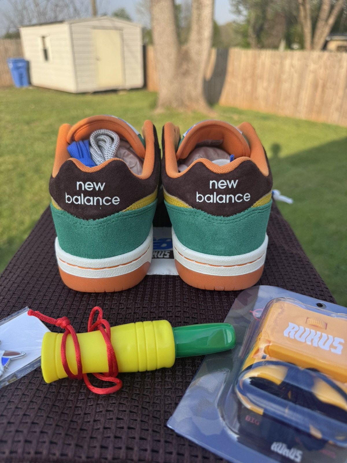 New Balance Rukus x New Balance “Mallard Duck” 480 in-store box Size US 9.5 / EU 42-43 - 5 Thumbnail