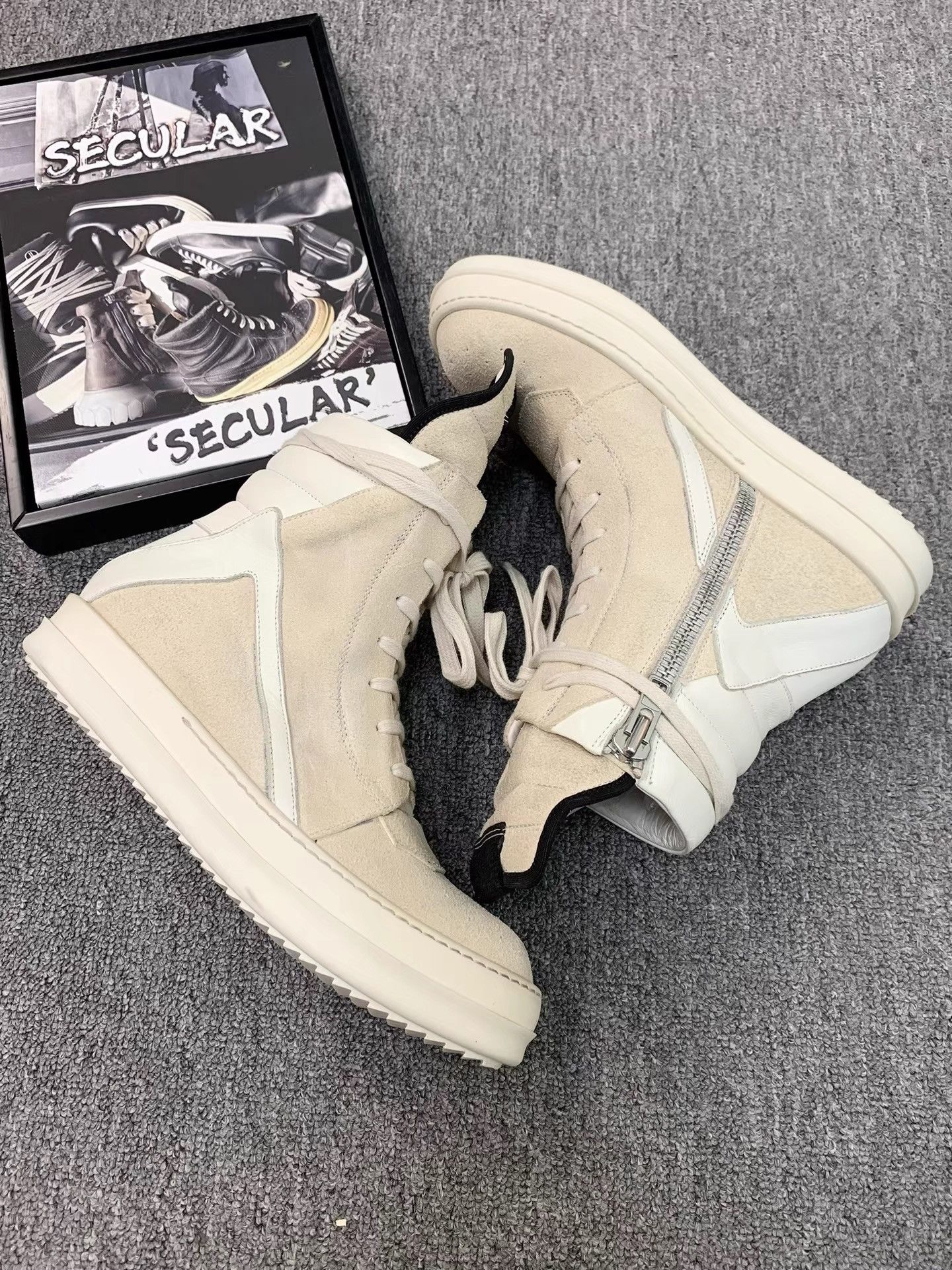 Rick Owens Rick Owens Mainline Desert Inverted Triangle Sneakers K34 Size US 8 / IT 38 - 5 Thumbnail