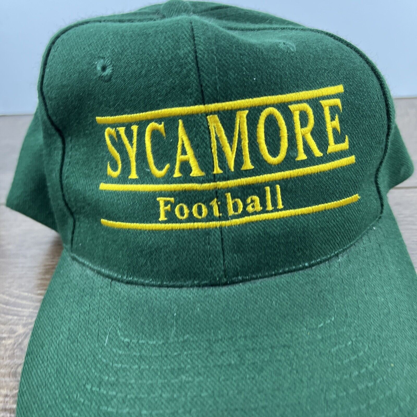 Other Sycamore Footballl Hat Sycamore Green Hat Snapback Adjustabl Size ONE SIZE - 8 Thumbnail