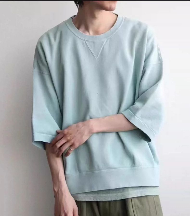 Visvim Visvim Amplus Sweat Jacket in Light Green-2506 Size US M / EU 48-50 / 2 - 9 Thumbnail