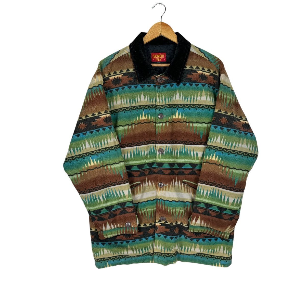 Japanese Brand ❄️DAGMONT FARM NATIVE BUTTON JACKET Size US L / EU 52-54 / 3 - 1 Thumbnail