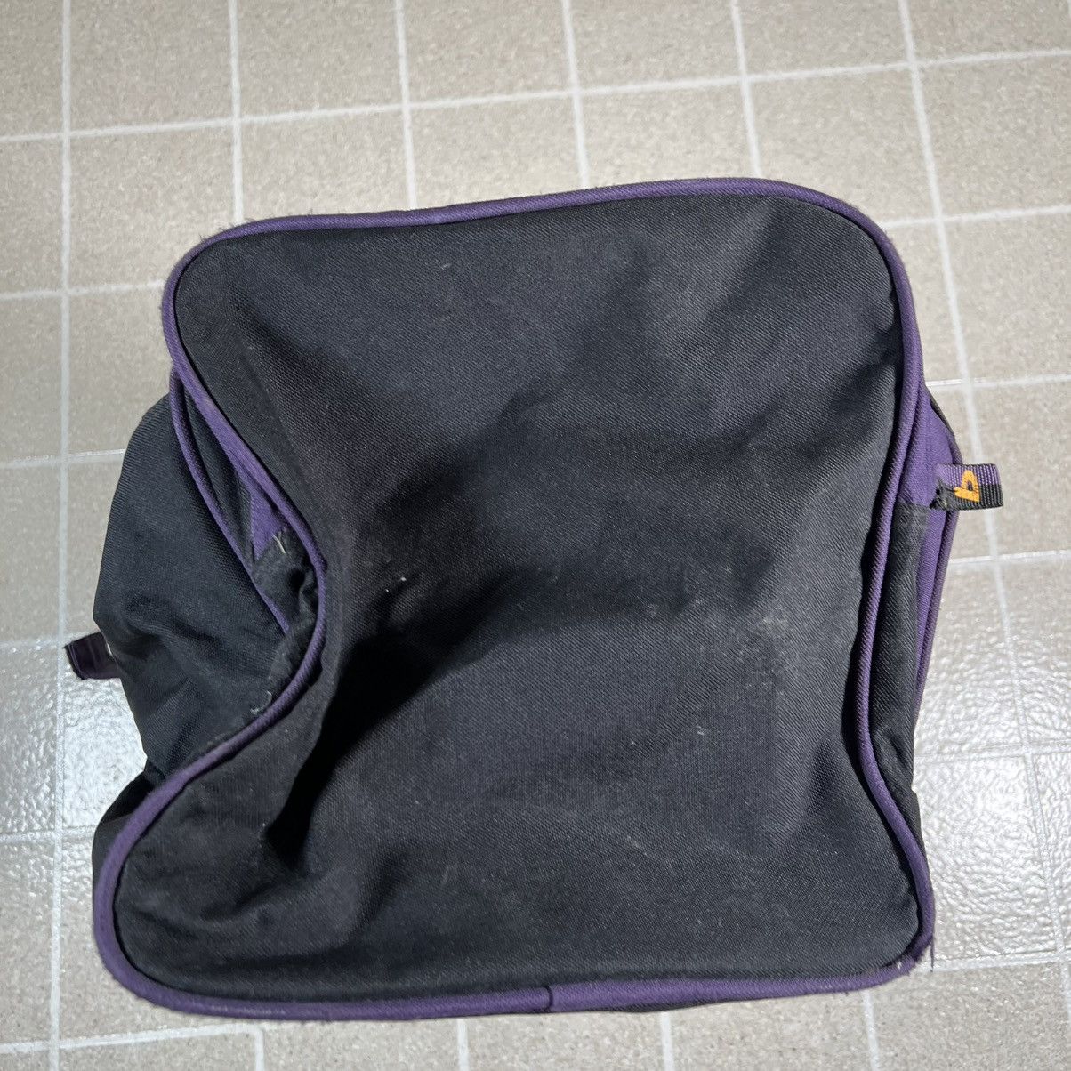 B.U.M Equipment Vintage BUM Equipment Duffle Bag Large Black Purple Gym Size ONE SIZE - 4 Thumbnail