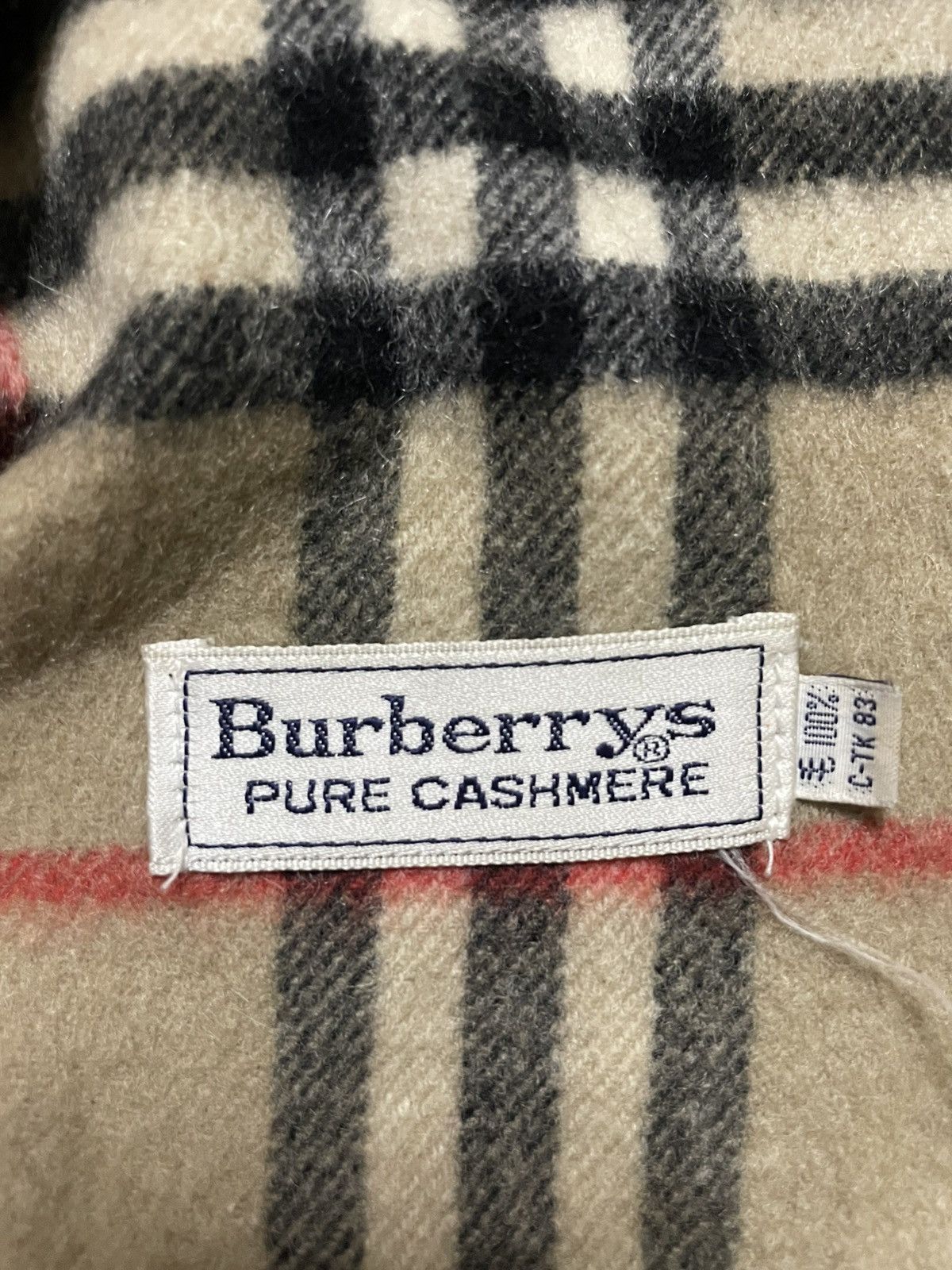 Burberry Burberry Pure Cashmere Scarf 🧣 Size ONE SIZE - 3 Thumbnail