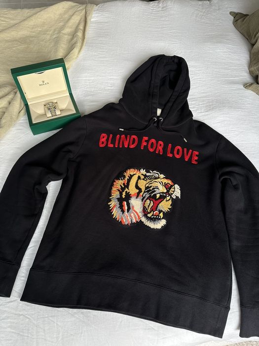 Blind for 2025 love tiger hoodie