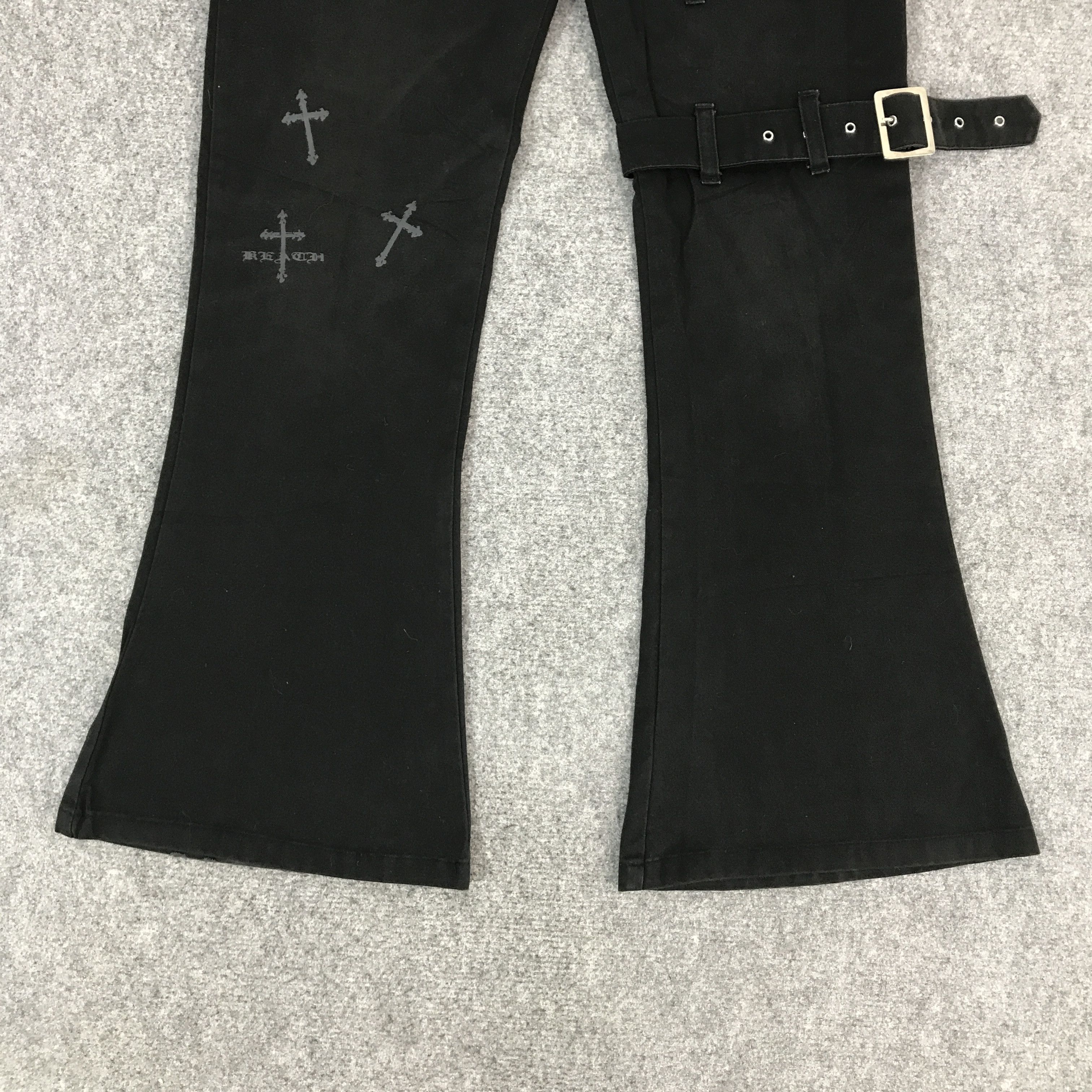 Japanese Brand JAPANESE BRAND FLARED DESIGN BOOTCUT JEANS Size US 30 / EU 46 - 4 Thumbnail