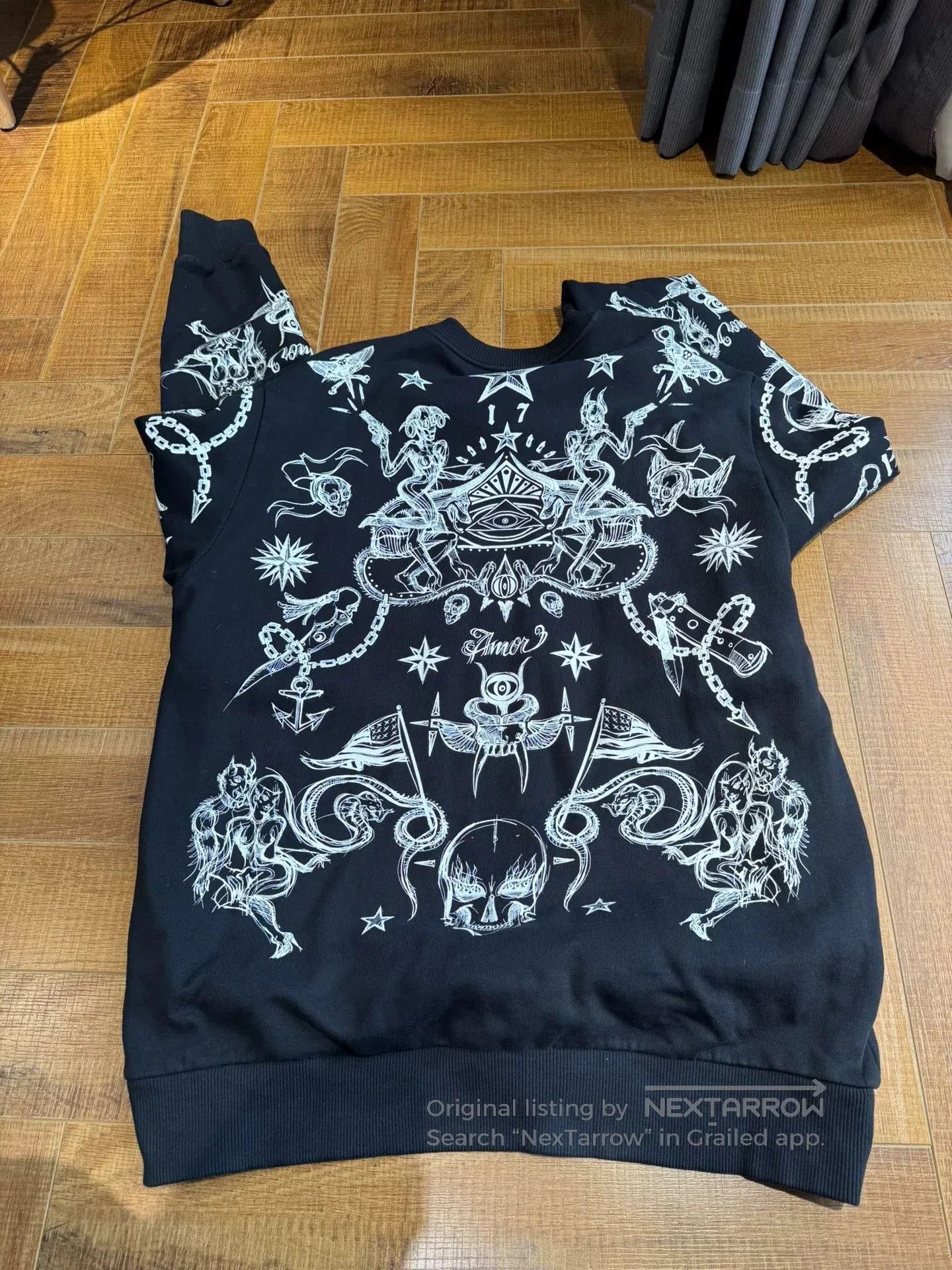 Givenchy Givenchy Printed Crewneck Casual Sweatshirt. Size US M / EU 48-50 / 2 - 9 Thumbnail