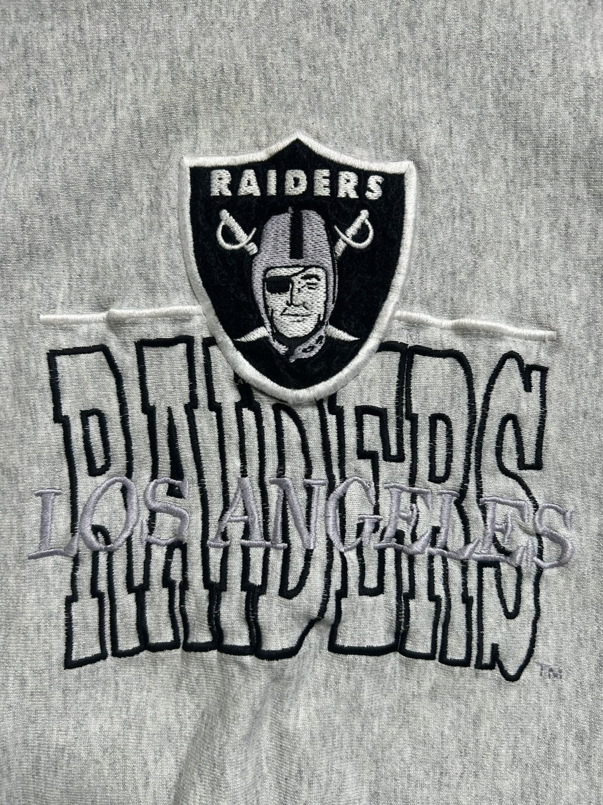 Vintage Vintage 90s The Game Los Angeles Raiders NFL Eazy-E Crewneck Size US L / EU 52-54 / 3 - 3 Thumbnail